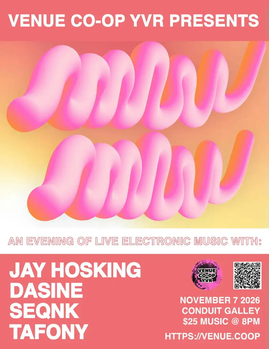 An Evening of Live Electronic Music poster